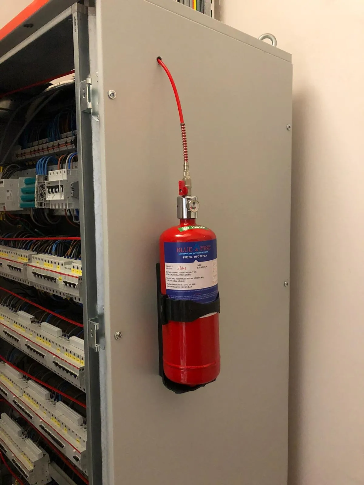 Elektrik Panosu Yangın Söndürme Sistemleri